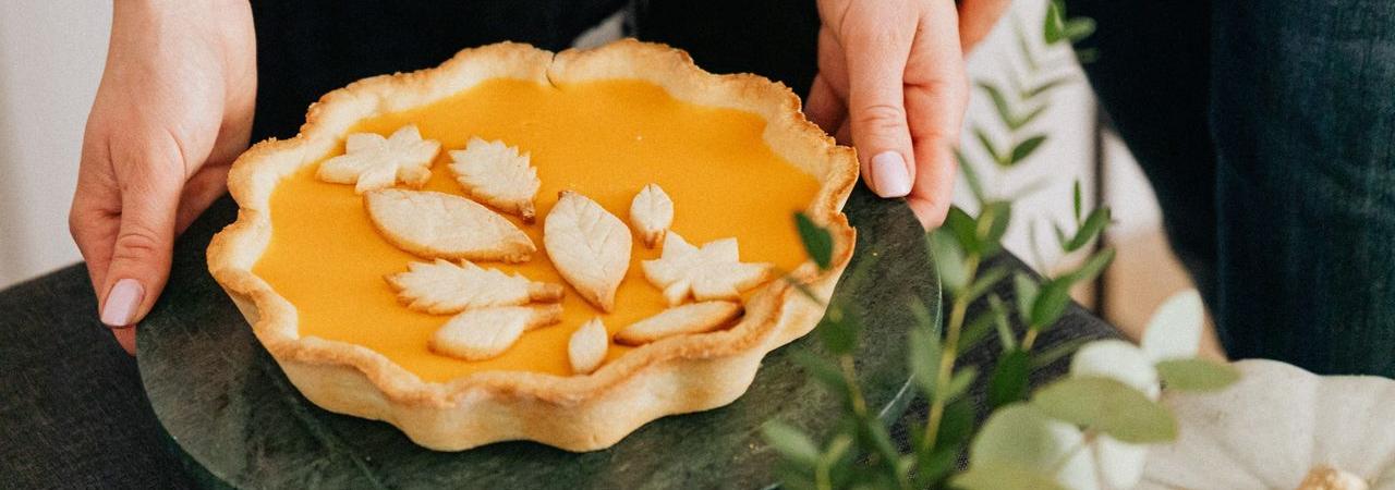 Photo de tarte à la citrouille