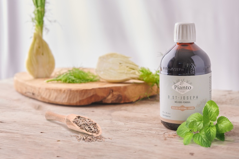 Bouteille de B.St-Joseph Equilibre Intestinal avec de la mélisse et du fenouil