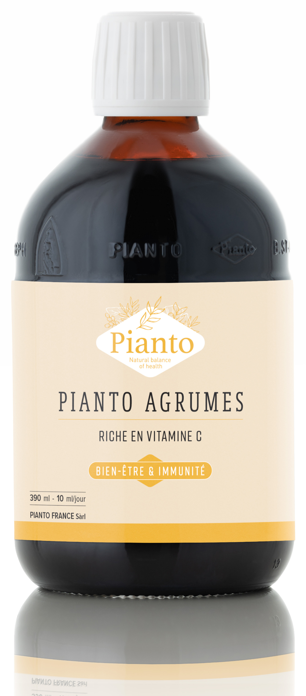 Bouteille de Pianto Agrumes