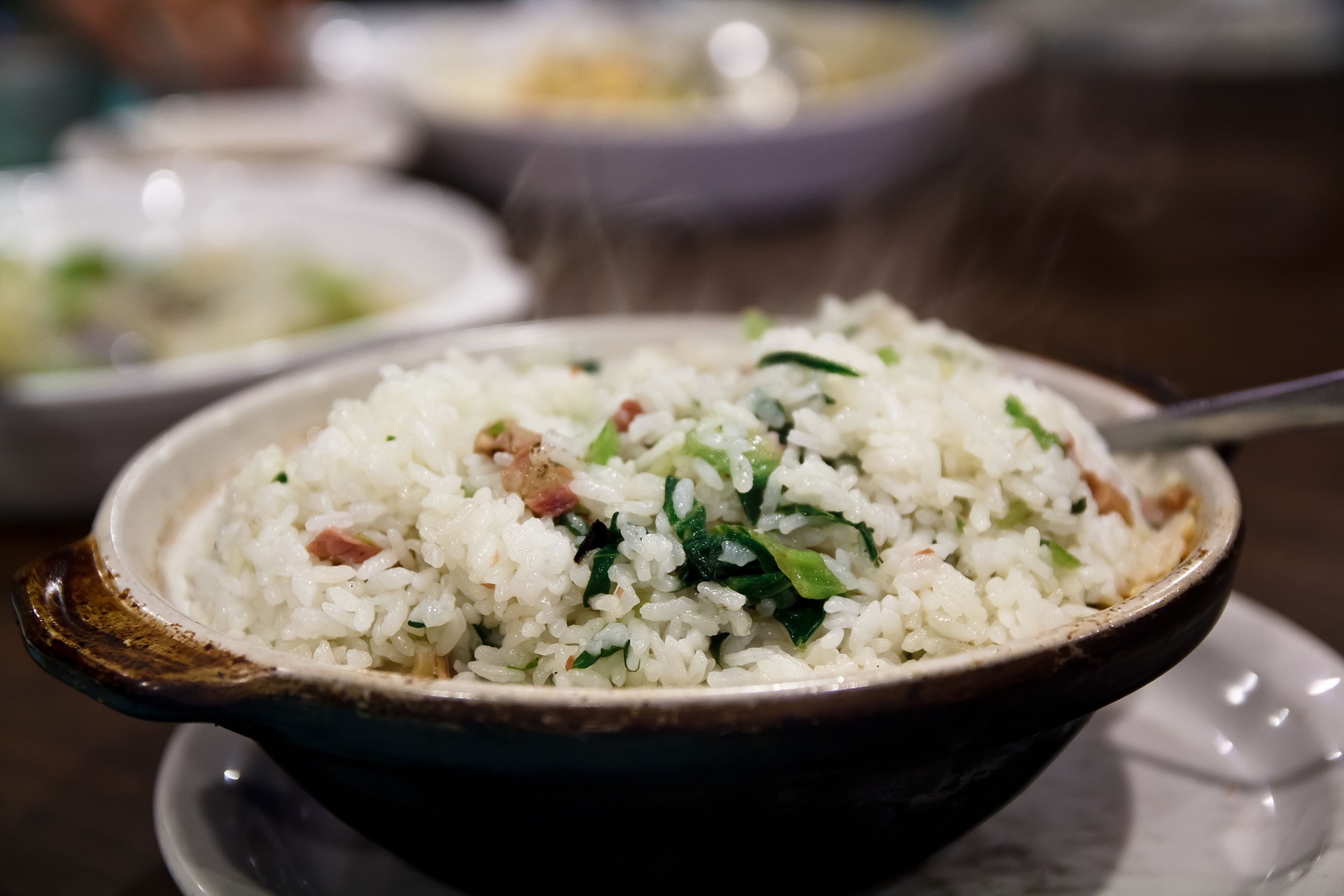 Bol de riz aux légumes 