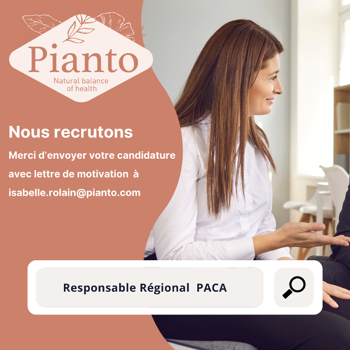 Visuel de recrutement : Responsable Régional PACA